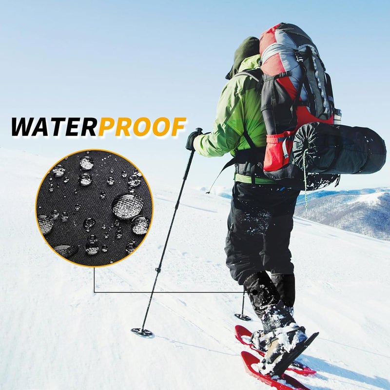 HIGH EXPERIENCE Store Leg Gaiters 100% Waterproof Adjustable Shoe Snow Boot Guard Gators for Hiking Shoe Cover Hunting Snowshoeing Climbing Walking for Women Men - Image 5